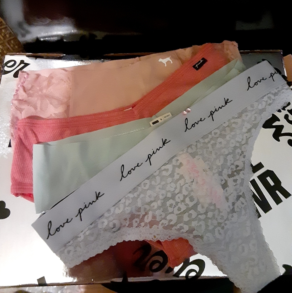 New Pink VS 4PACK Unders Size SW